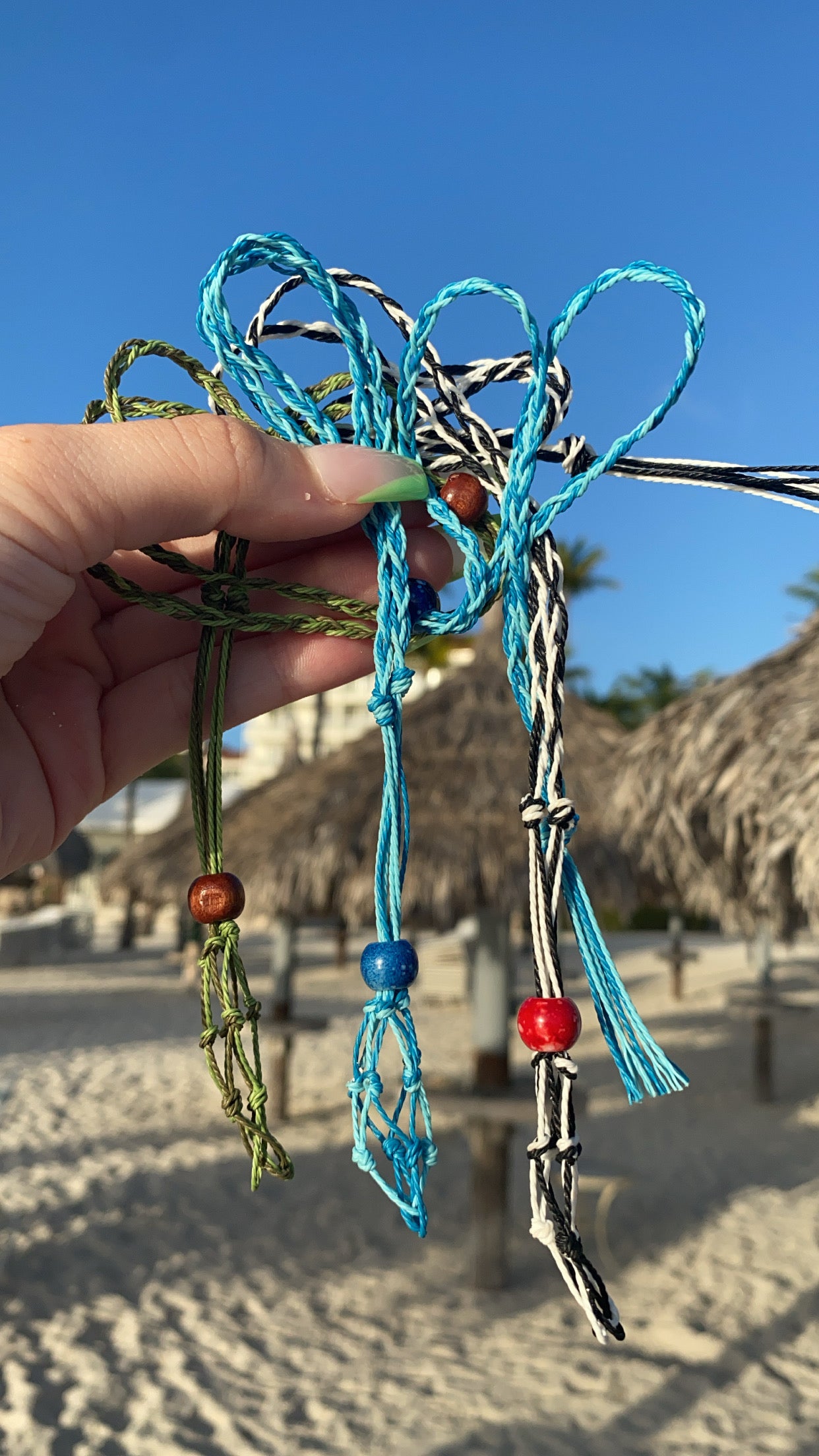 Interchangeable Macrame Necklace